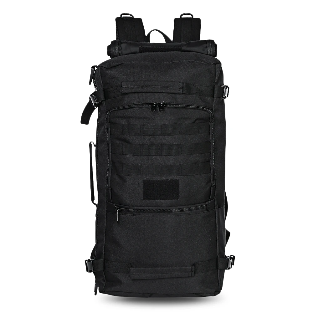 Black 60L Открытый военный тактический рюкзак водостойкий Камуфляжный инструмент тактическая плечевая Сумка для кемпинга туризма - Цвет: Black