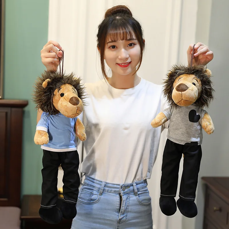 

50/65/90/125cm Minomi Lion Stuffed Pendant Doll Plush Animal High Quality Toy Korean TV The Lion King Birthday Gift For Kids