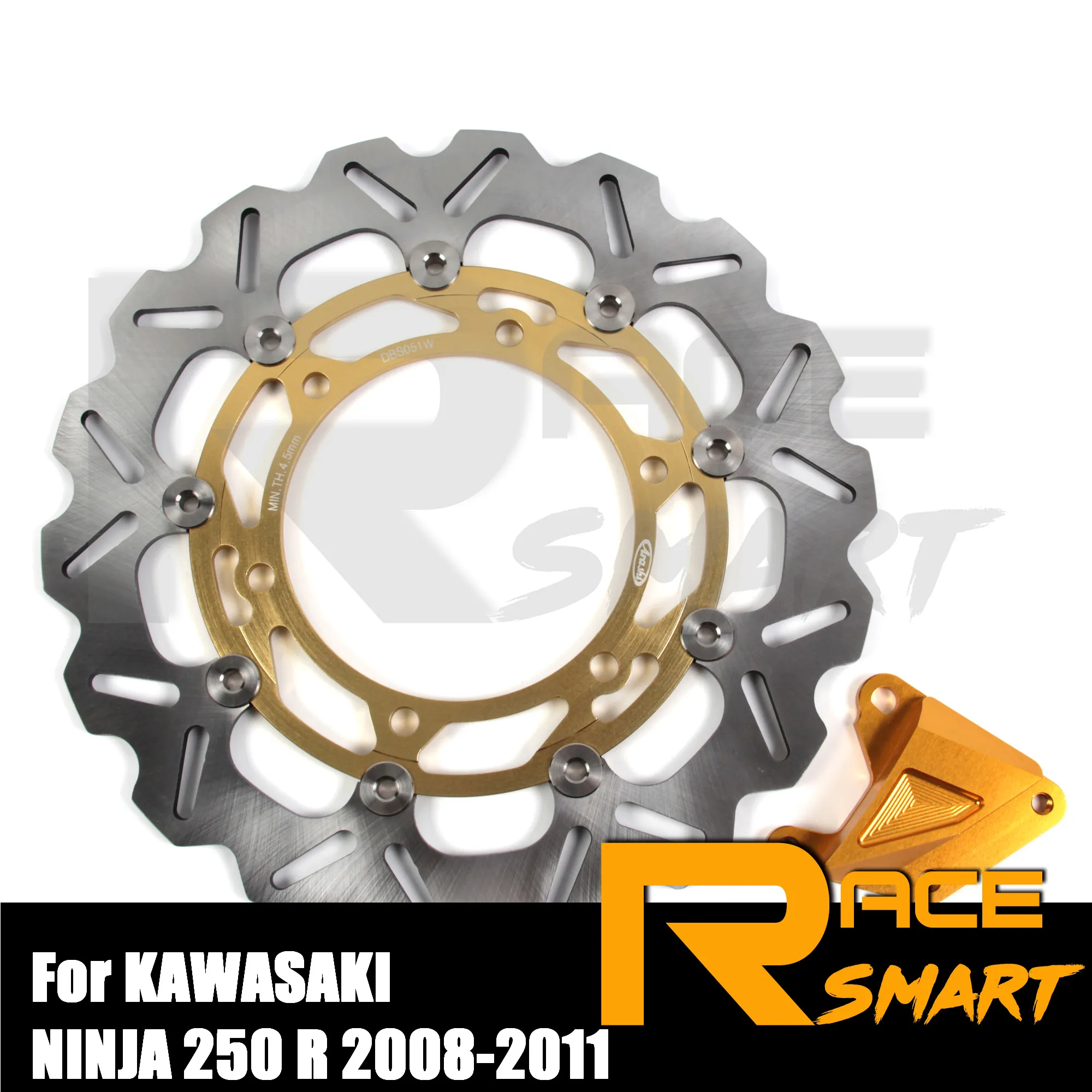 Мотоцикл CNC передние тормозные диски из нержавеющей стали тормозной ротор для