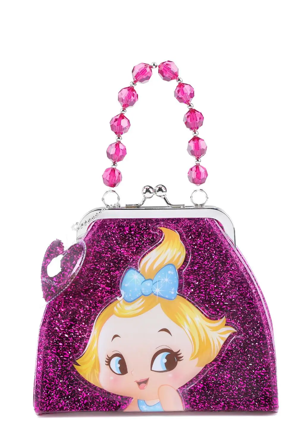 

Korean Version Kids Bag Beautiful Girl Mini Messenger Bag Children's Handbag Shiny Coin Purse Baby Girl Birthday Christmas Gift