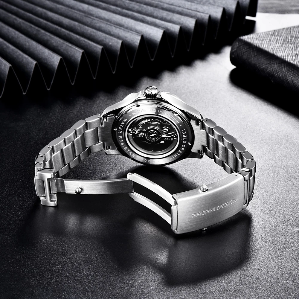 

2020 PAGANI New 1667 Top Luxury Business Brand Men's Watch Sapphire Glass Dial Curved Strong Luminous Hands 100M WaterproofWatch