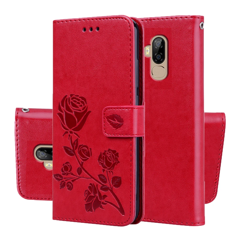 Для Ulefone P6000 Plus Чехол-книжка из искусственной кожи для мобильного телефона, защитный карты Крышка-держатель для Ulefone P 6000 плюс чехол бумажник Coque