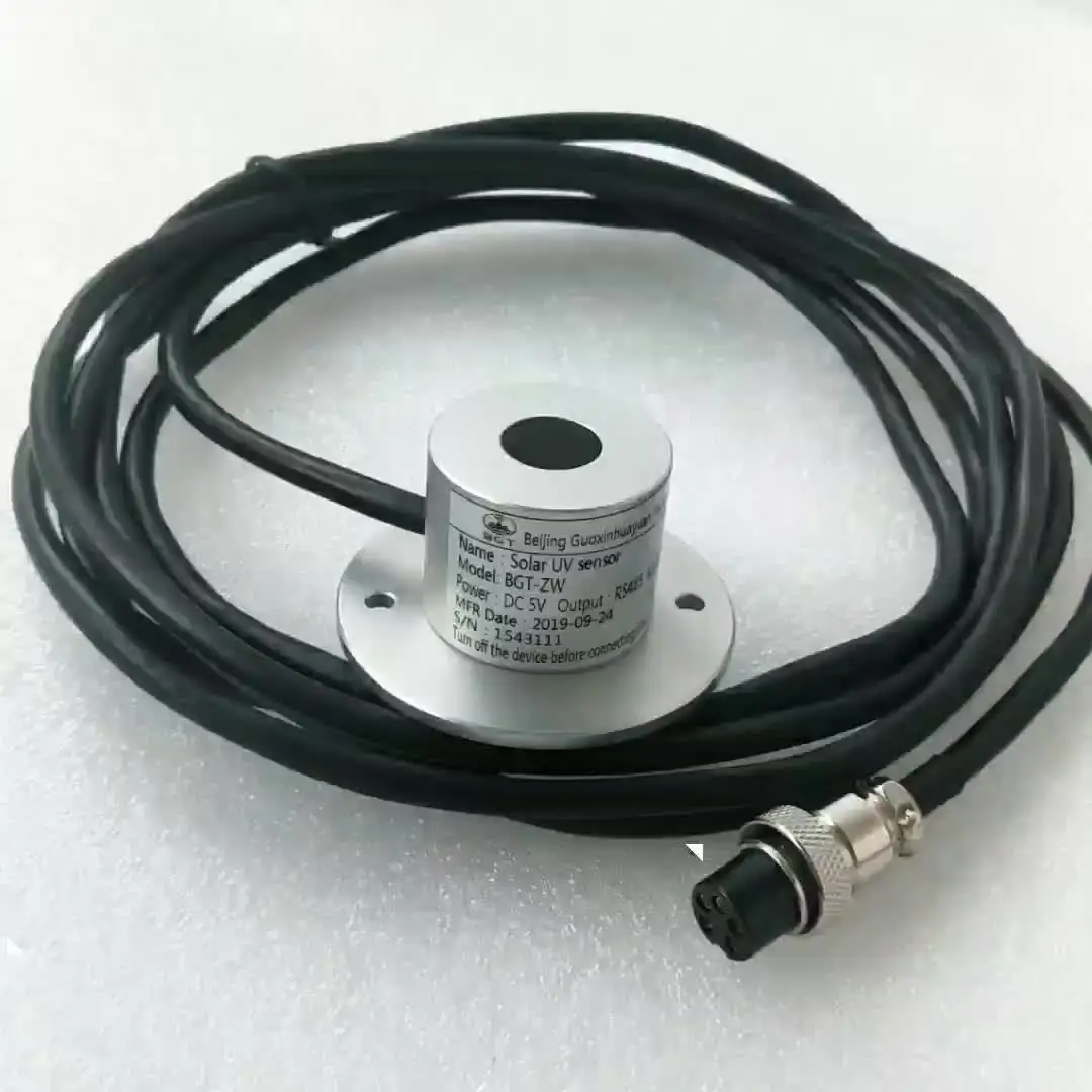 

BGT-ZW UV Light Intensity Meter UV Rays Radiation Detection Sensor Ultraviolet Radiation 4-20mA RS485 Solar UV Sensor