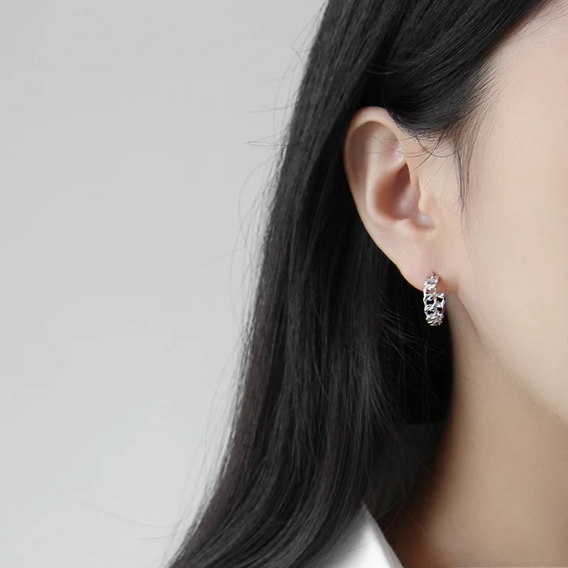 Серьги-Клипсы из серебра 925 пробы в Корейском стиле | Украшения и аксессуары