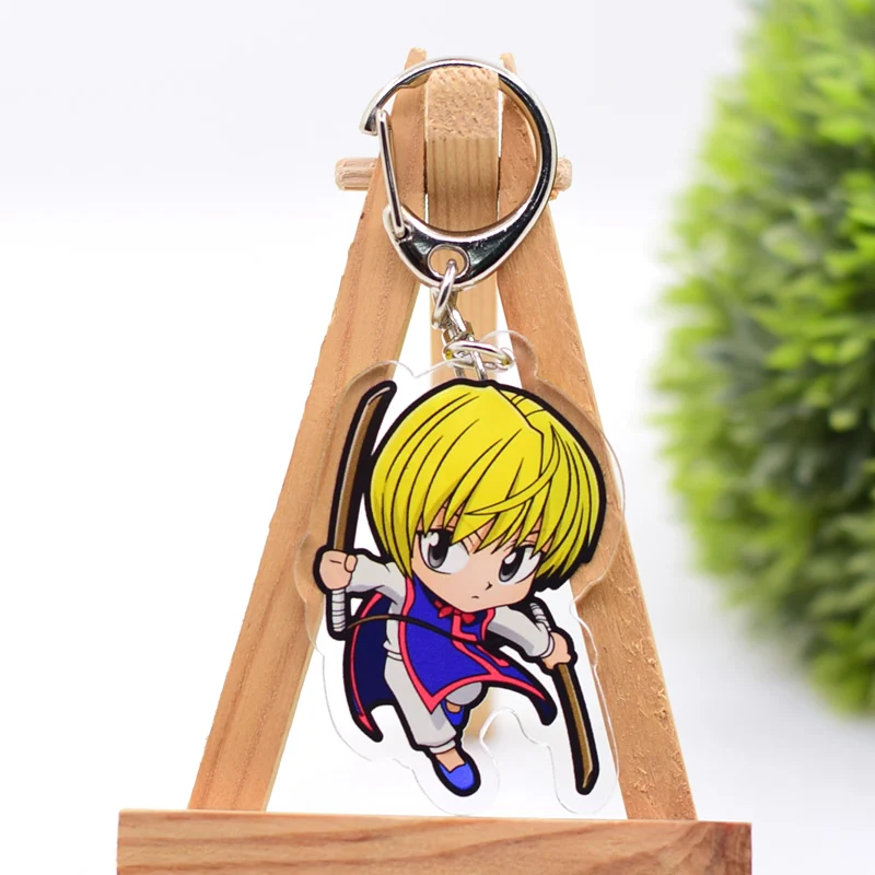Hunter x Keychain Series -2 Double Sided Acrylic Cartoon Key Chain Pendant Anime Accessories Keyring Hot Sale | Украшения и