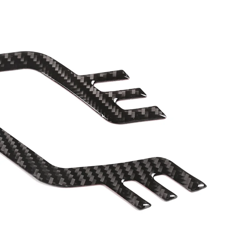 

For Honda Civic 10th Gen 2016 2017 2018 2019 Car Carbon Fiber Side Front Headlamp Headlights Eyebrows Eyelids Bumper Cover Trim