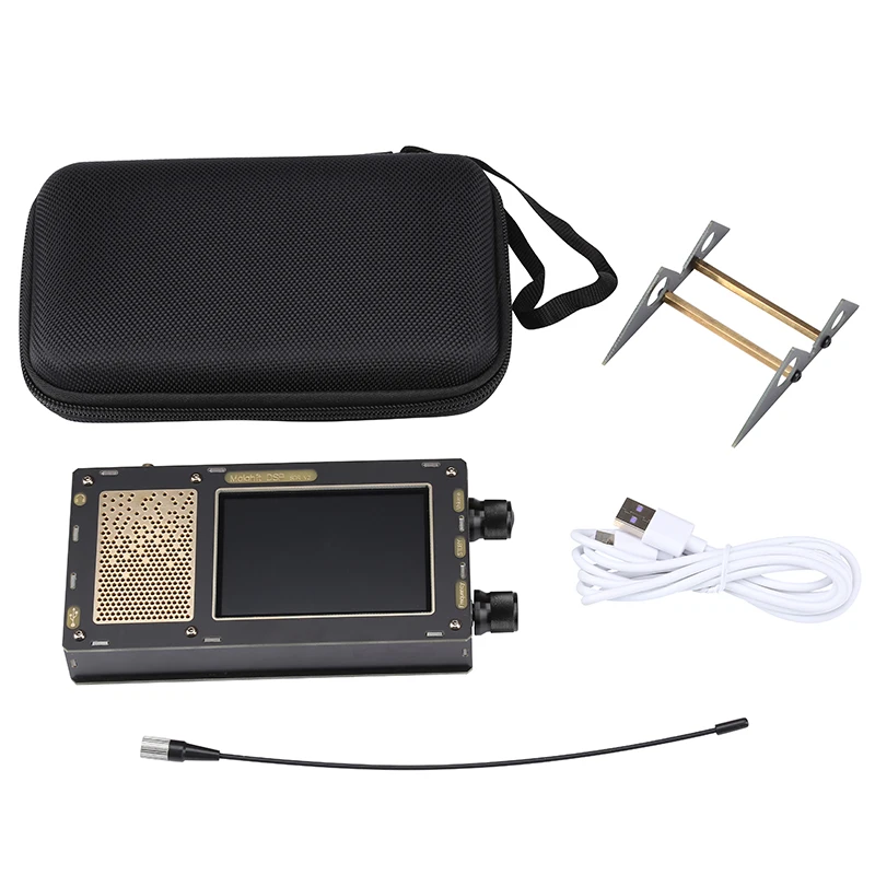 Новый приемник 50 кгц-2 ГГц V1.10C Malachite SDR V3 радиоприемник DSP 3 5 дюймов сенсорный экран