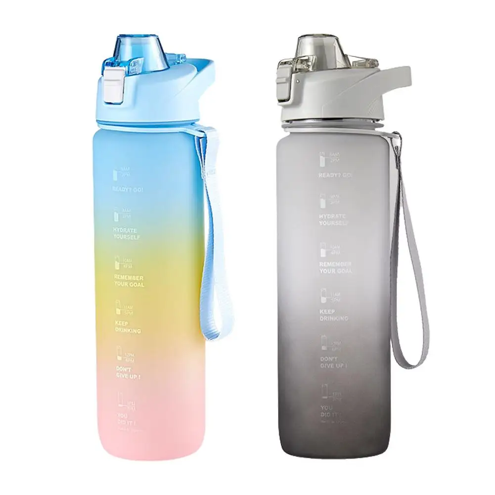 

1000ml Large Capacity Sports Water Bottles Leakproof Sports Drinking Bottle High Temperature Resistant Water Bottle For Teena