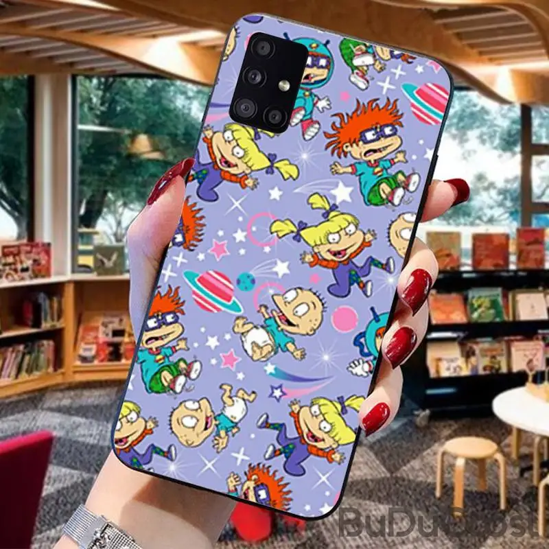 

Diseny Cute Anime Rugrat Phone Case For For Samsung Galaxy A10 A20 A30 A40 A50 70 A10S 20S A2 Core C8 A30S A50S A31