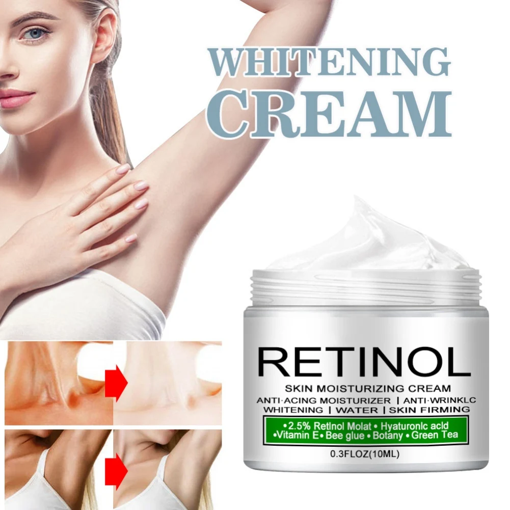

10g/20g/30g/50g Bleaching Body Lightening Cream Whitening Cream Underarm Armpit Whitening Cream Lotion