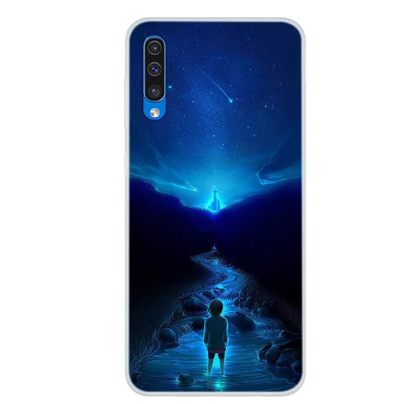 Мягкий Силиконовый ТПУ чехол для Samsung Galaxy A10 A20E A30 A40 A50 A60 A70 A80 A6S A8S