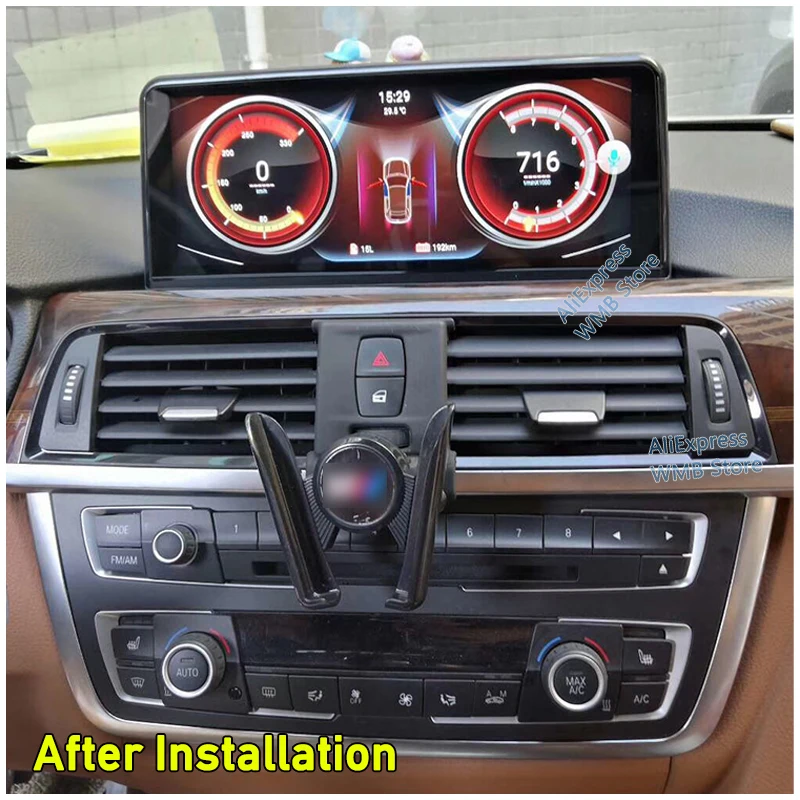 Автомобильный мультимедийный плеер Android 9 0 8 ядер 4 + 32 ГБ радио GPS для BMW 3 серии F30 F31