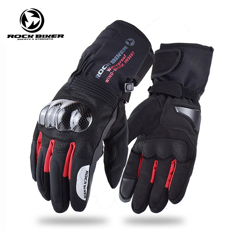 

Зимние теплые мотоциклетные перчатки 100%, водонепроницаемые ветрозащитные защитные перчатки для сенсорных экранов, горные мотокроссовые п...