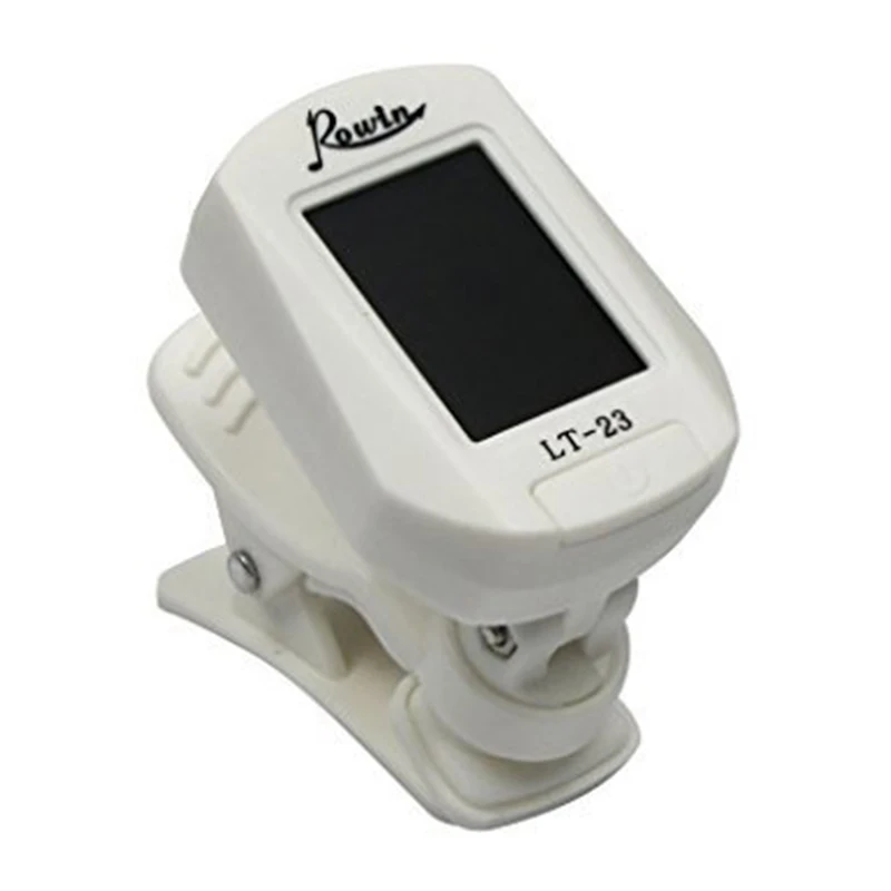 Цифровой тюнер для гитары бас-акустики белый | Спорт и развлечения