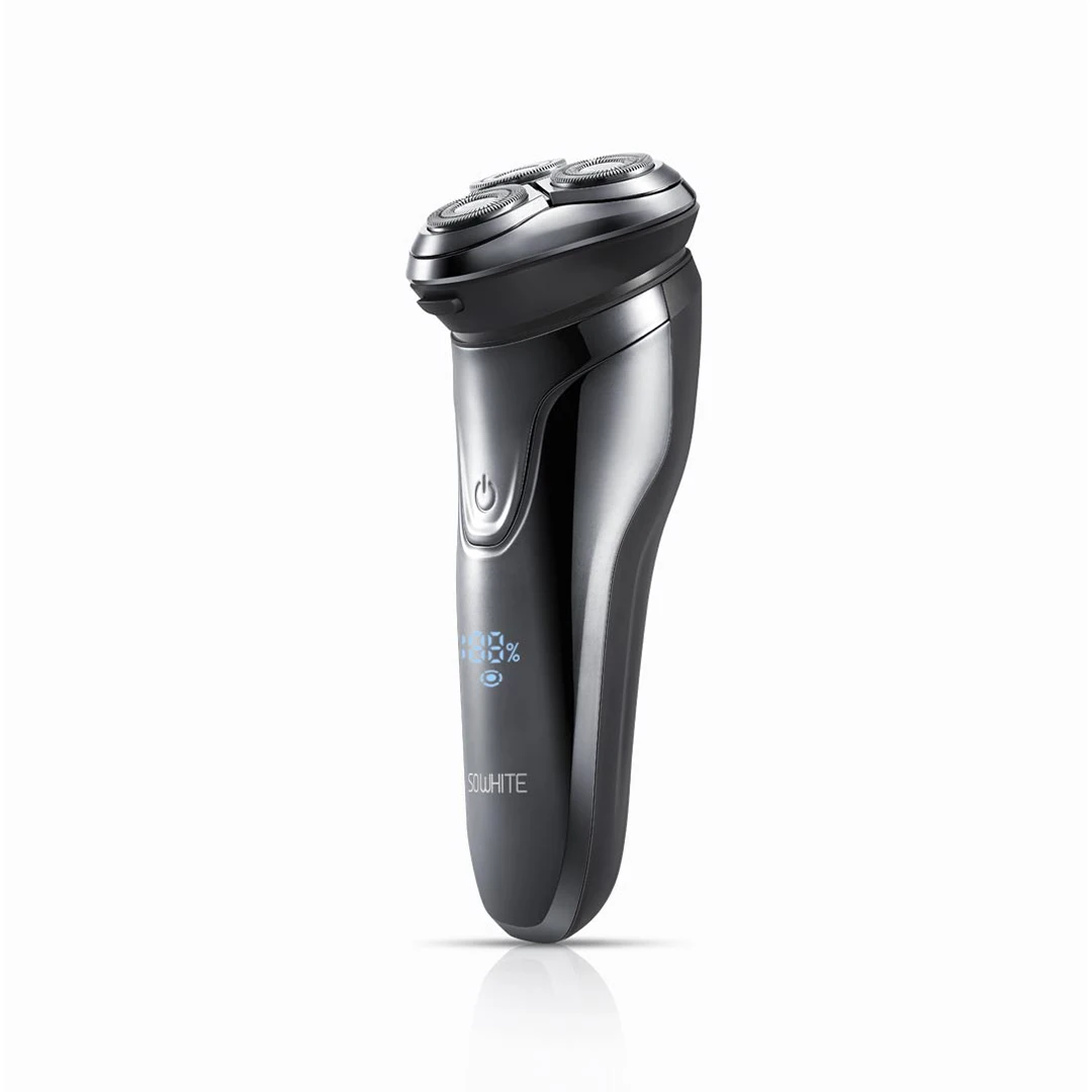 

XIAOMI Youpin SO WHITE ES3 Electric Razor Shaver Wireless 3D Smart IPX7 Waterproof USB Charging Shaving Machine For Men