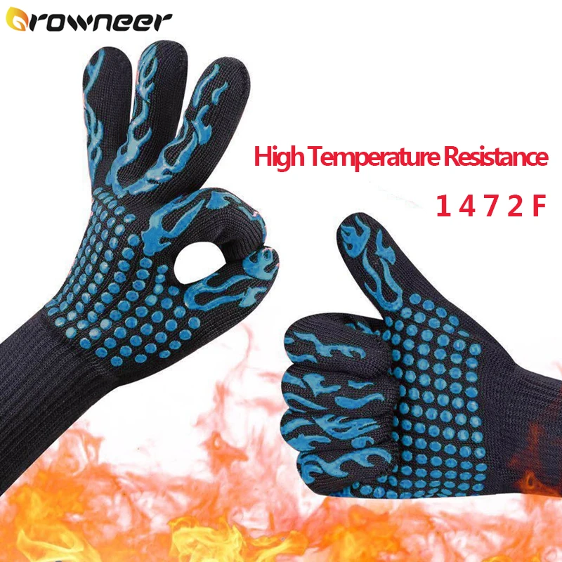 Перчатки для барбекю 1 шт. кухонные перчатки рукавицы выпечки практичные