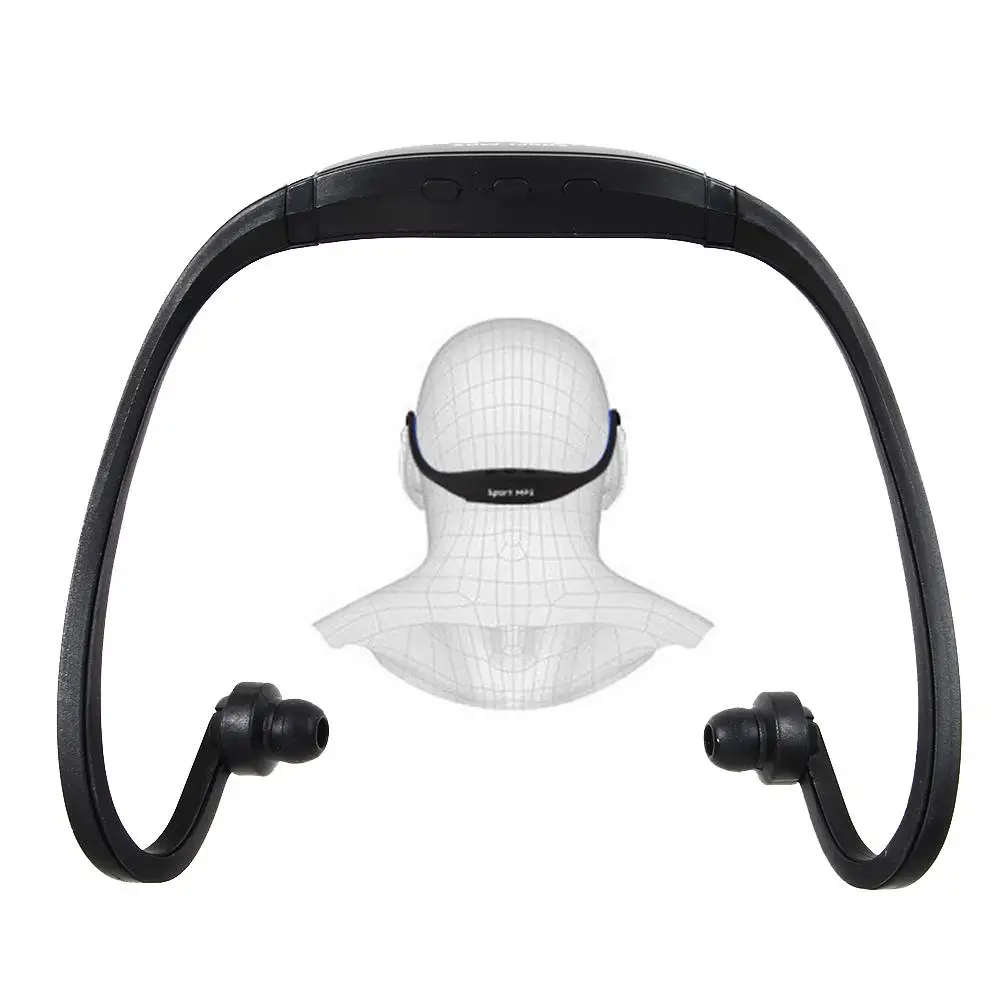 Модные спортивные наушники от поставщика гарнитуры музыкальный MP3 плеер Micro SD TF