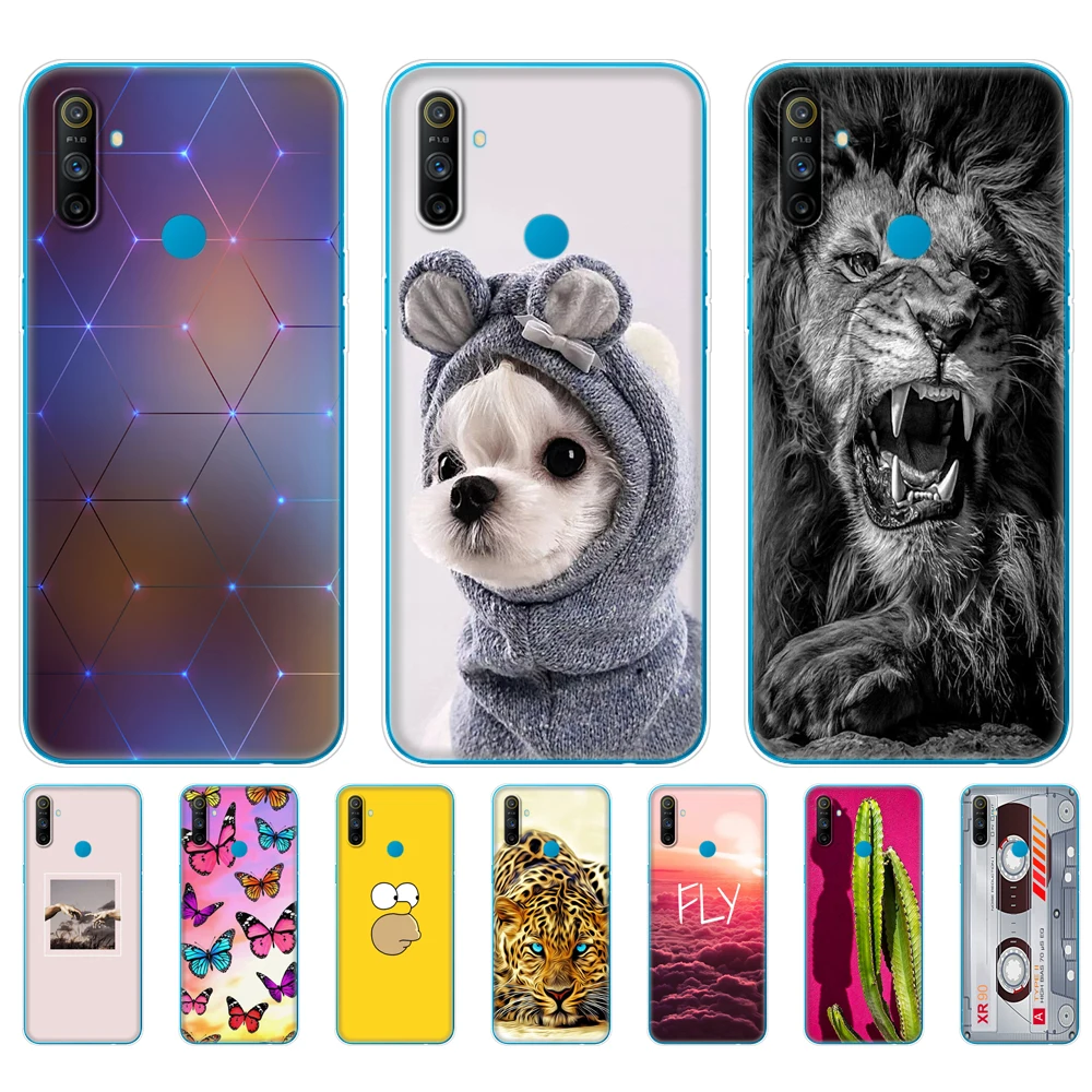 case For Realme C3 Case Soft Silicon TPU Back cover For OPPO Realme C3 RMX2020 C 3 Coque Capa Funda 6.5inch Skin shockproof