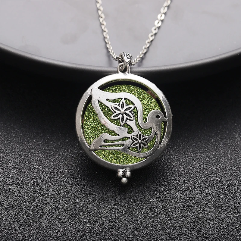 Подвеска в виде птицы Женская парфюмерная коробка диффузор эфирного масла полое