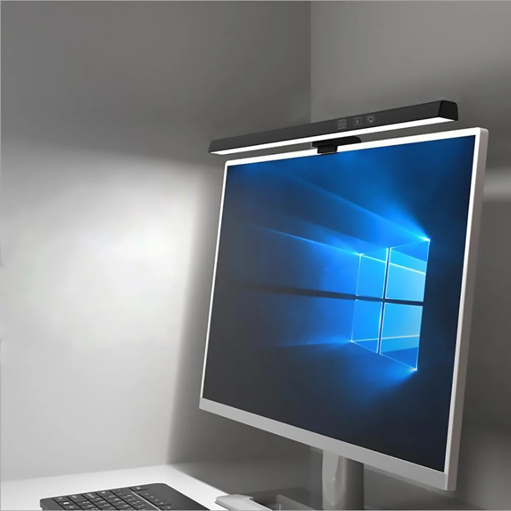 

Screen Lamp Stepless Dimming Eye-Care LED Desk Lamp For Computer PC Monitor Screen Hanging Light LED Reading USB Powered Lamps