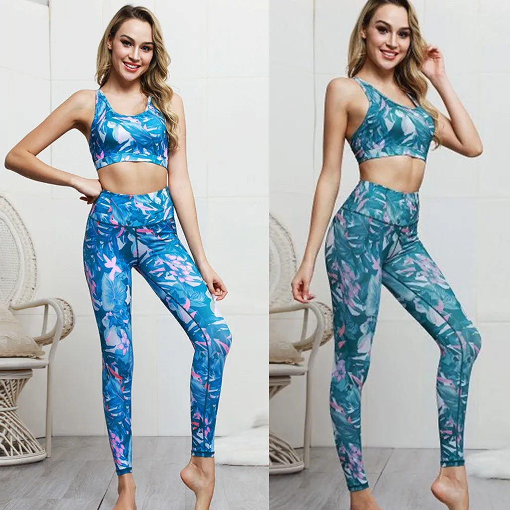 Женский бесшовный комплект для йоги фитнес спортивные костюмы одежда спортзала