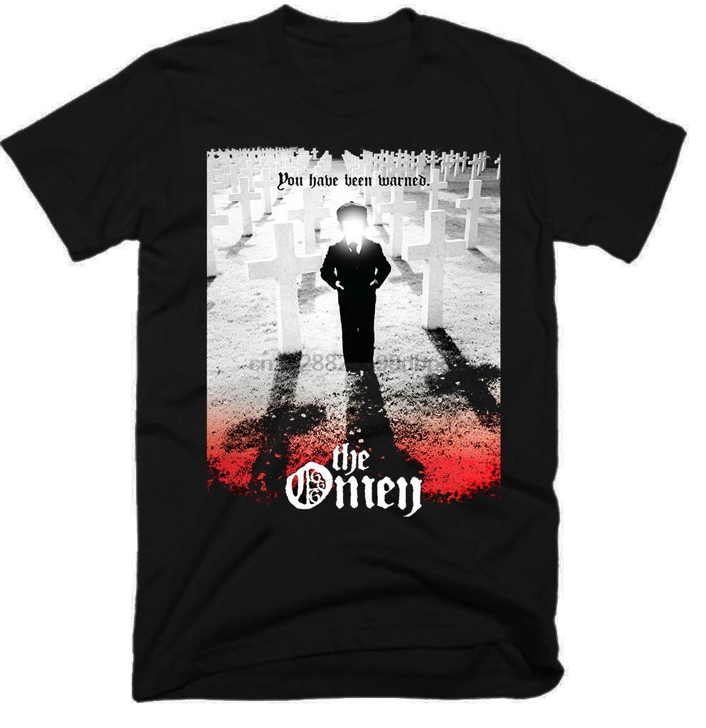 

The Omen Movie Men Funny T Shirts Mens Streetwear T Shirt 3D Print Tee Shirt Short Sleeves T-Shirt Mens Clothing