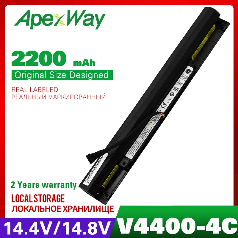 

14.4v laptop battery for Lenovo Lenovo V4400 Ideapad 100-15IBD TianYi100-14 14IBD L15S4A01 L15L4A01 15IBD