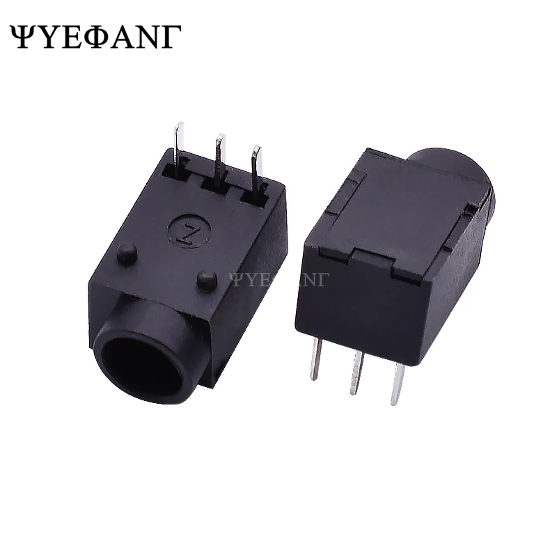 

10 шт. DC мощность 3Pin питания разъем DC003 иглы 1,3 мм DC-003 3,5*1,3 мм