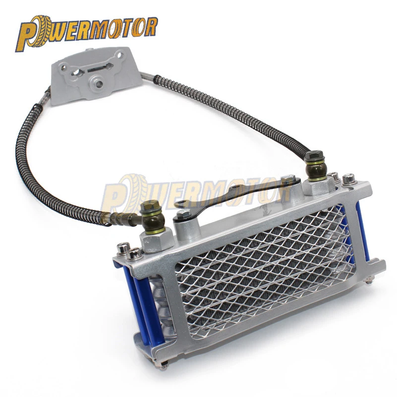 Масляный радиатор для двигателя мотоцикла Kayo Loncin Zongshen Shineray Yinxiang Bosuer Xmoto 50CC 70CC 90CC