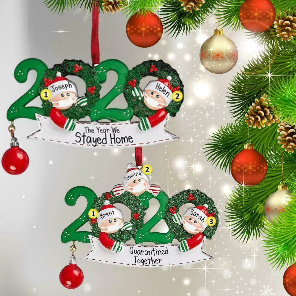 

Family Christmas Tree Hanging Decor Decoration Personalized Ornament Kids