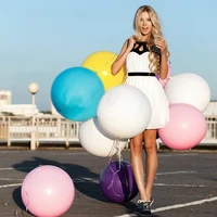12pcs 36 inch 90cm colorful big latex balloons helium inflable blow up wedding birthday party large balloon decoration