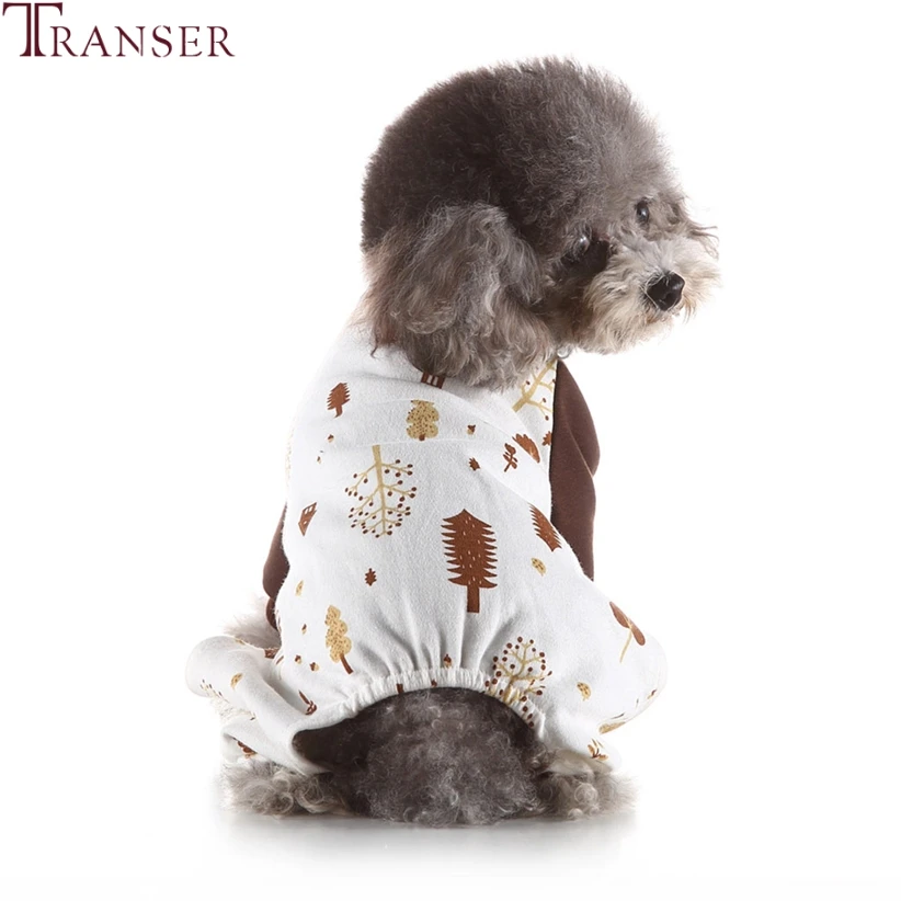 Одежда для сна Transer с мультяшным принтом маленьких собак Женская домашняя одежда