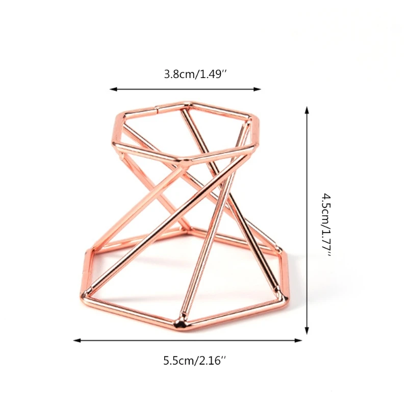 

Металлическая подставка для дисплея с хрустальными стеклянными линзами