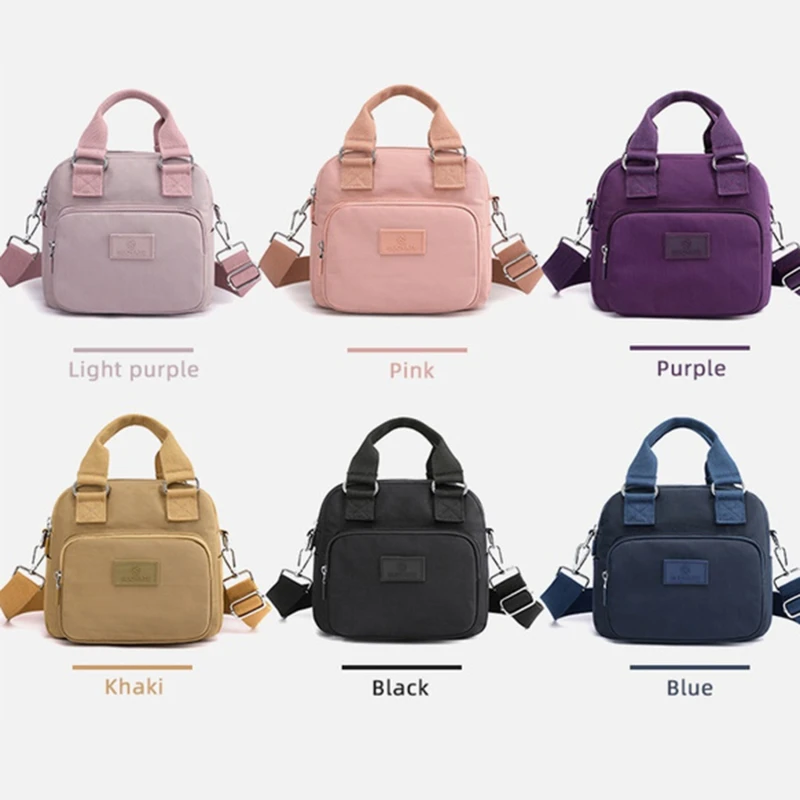 

Women's Shoulder Bag Nylon Handbag Large Capacity New Fashion Messenger Bag Small Fashion Women's Single Shoulder Tote