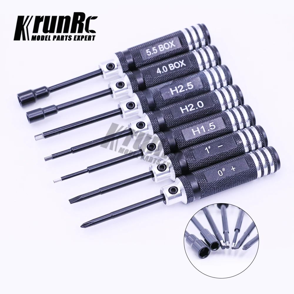 Набор инструментов с шестигранной отверткой 7 шт. для радиоуправляемого