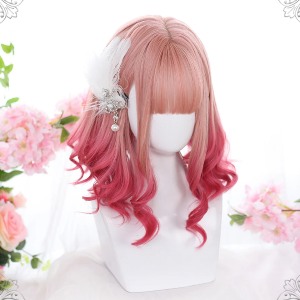 Короткие синтетические парики для женщин парик с волнистыми волосами Омбре