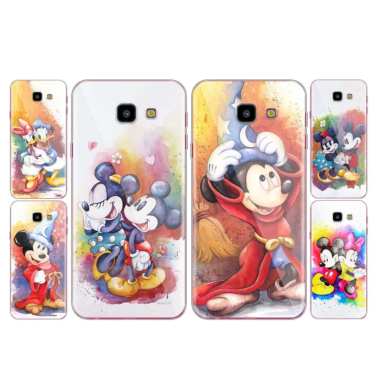 

Colorful Disney Mickey for Samsung Galaxy J2 J3 J4 Core J5 J6 J7 J8 Prime duo Plus 2018 2017 Soft Transparent Phone Cover