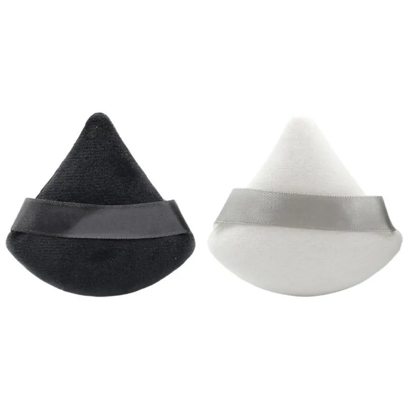 

5pcs/set Makeup Powder Puff Sponge Triangle Cotton Dry Powder Makeup Puff Apply Tool Evenly Take To And Powder Makeup Easy S1F7