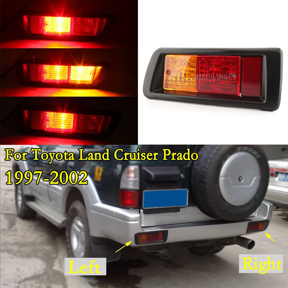 MZORANGE задние светильник Противотуманные фары для Toyota Land Cruiser Prado (90) 1997 1998 1999 2000 2001