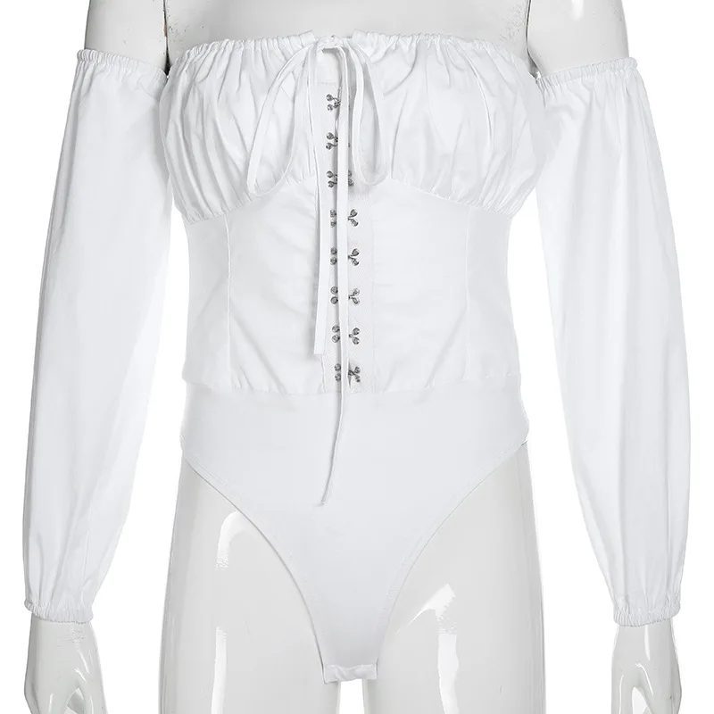 Богемные женские весенние сетчатые сплайсированные блузки с вырезом лодочкой