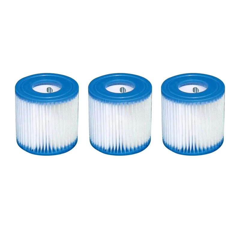 

3Pcs Pool Filter Cartridges Type H Replacement Swimming Pool Filter for Pool Filter Pump Cleaner