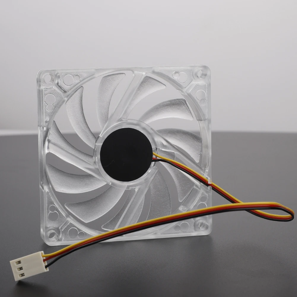 80 мм 2 контактный разъем охлаждающий вентилятор для компьютера чехол кулер