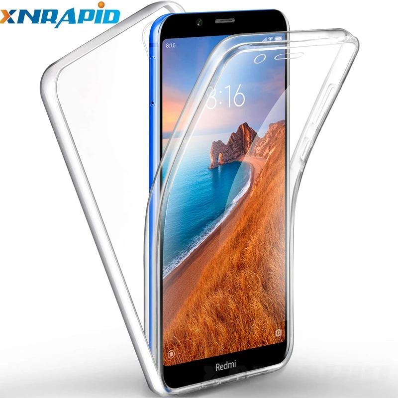 PC + TPU полный корпус прозрачный чехол для Xiaomi Mi CC9 9T A3 Lite REDMI K20 360 градусов