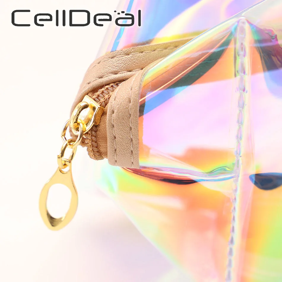 Прозрачная полиуретановая Лазерная Косметическая голографическая прозрачная