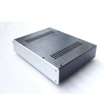 

3205 Full aluminum amplifier chassis / Tube amp / Preamplifier / DAC decoder / AMP Enclosure / case / DIY box (320*55*306mm)