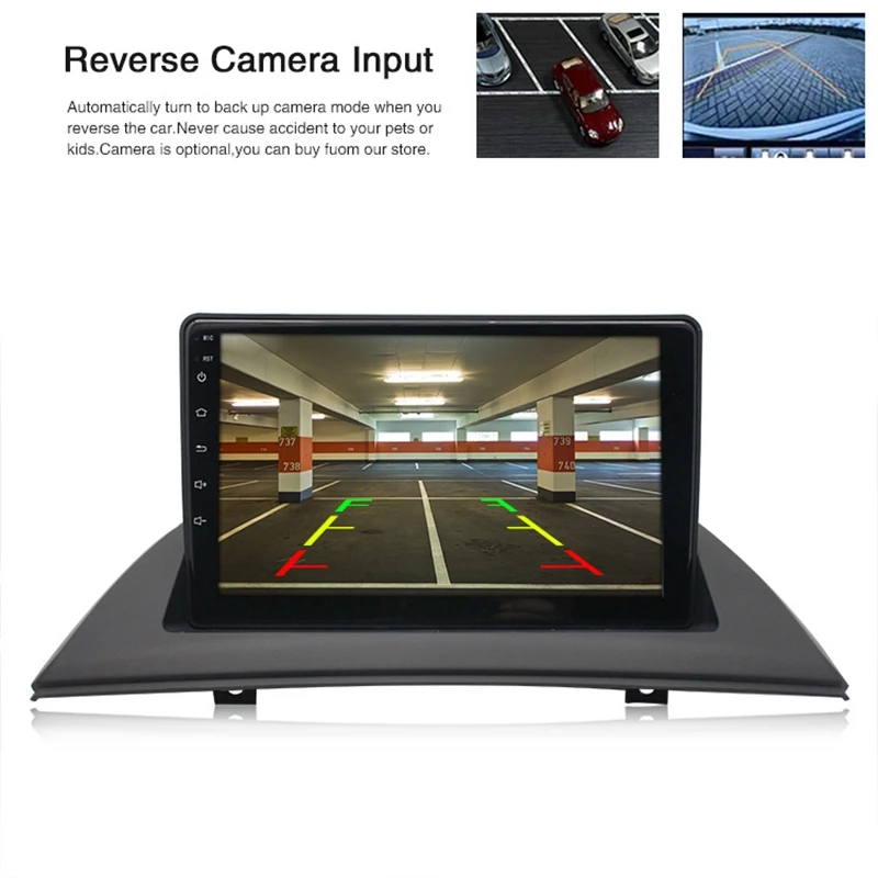 9 &quotAndroid 1 автомобильная стереосистема радио мультимедиа MP5 плеер для BMW X3 E83 2004-2012