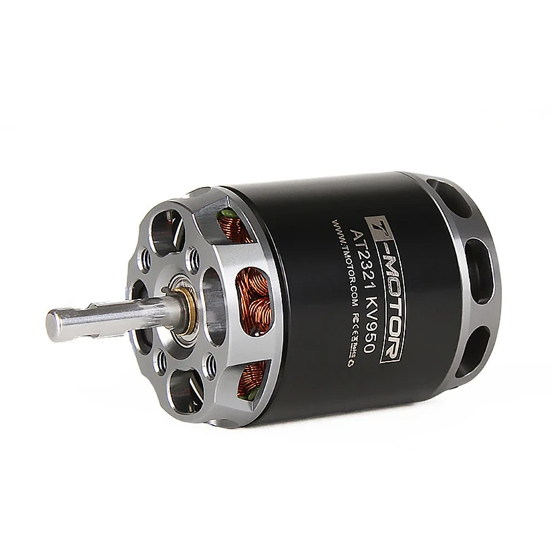 T Motor AT2321 950KV длинный вал бесщеточный мотор для RC самолета фиксированная модель