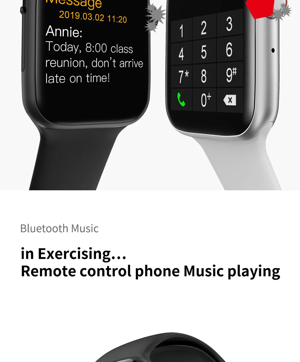 Смарт-часы с Bluetooth и функцией вызова, W34, мужские фитнес-часы для измерения давления, ЭКГ, монитор сердечного ритма, умный браслет, спортивная одежда, женские спортивные часы