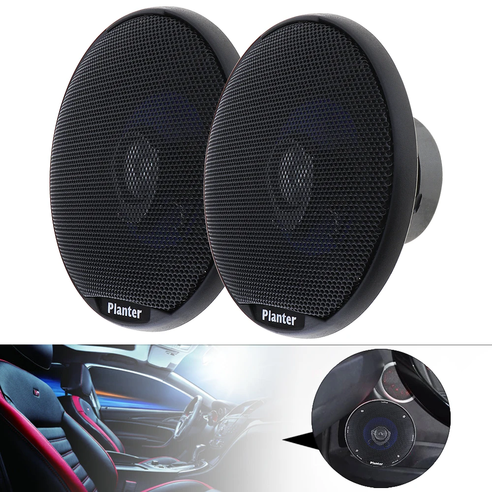 

TS-A1047S 2pcs 4 Inch 180W Car HiFi Coaxial Speakers Vehicle Door Auto Audio Music Stereo Full Range Frequency Speakers for Cars