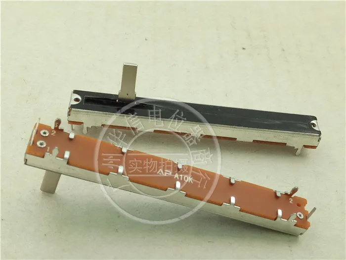 5 шт. SL6021N A10K B10K C10K A20K B20K A50K B50K B100K 75 мм Одноместный соединение потенциометр